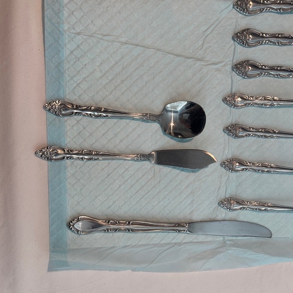 Classic Silver Flatware Set